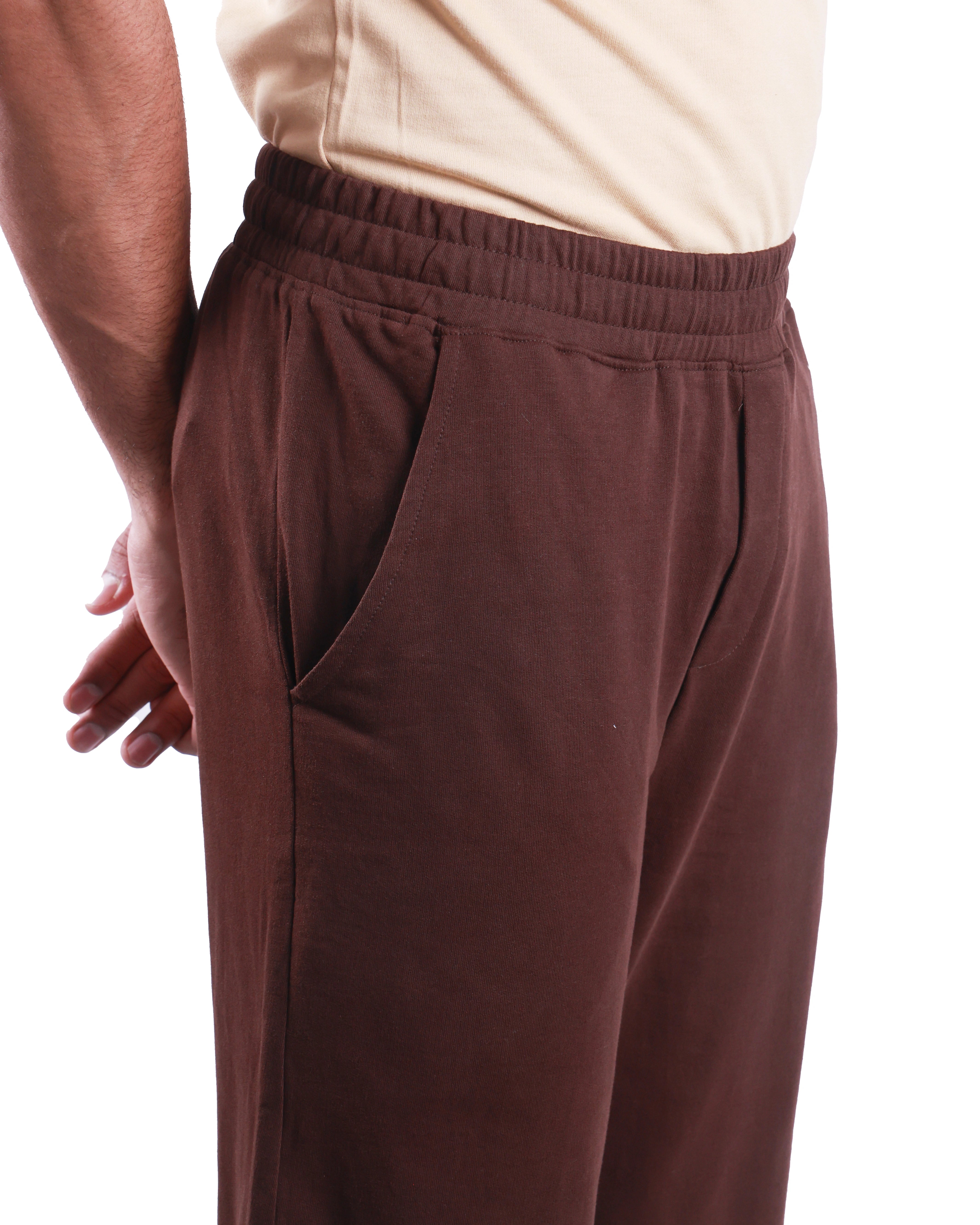 Track Pants - Chocolate Brown